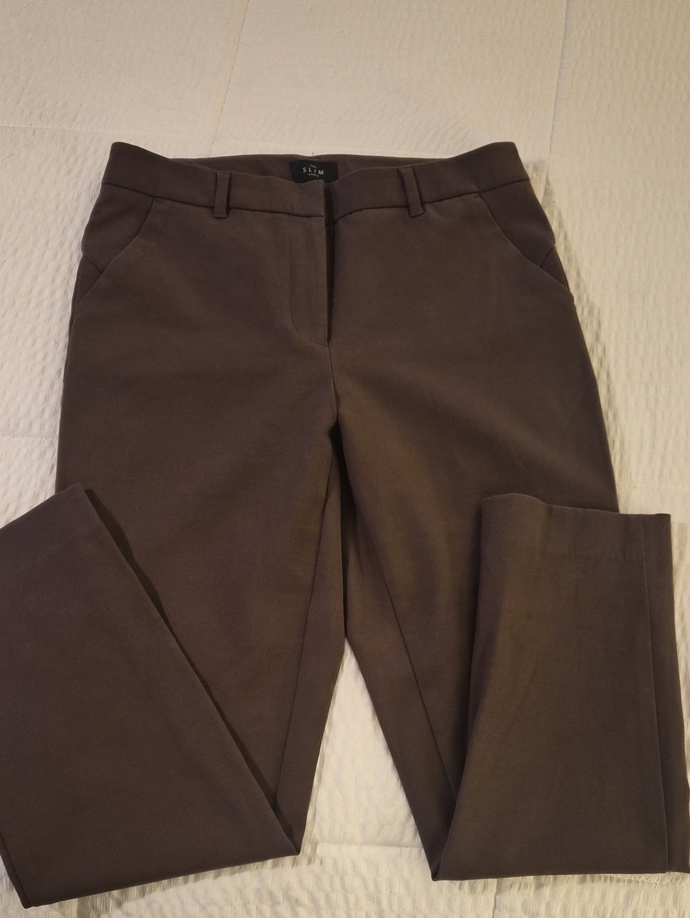 White House Black Market Brown Ankle Pants sz 6